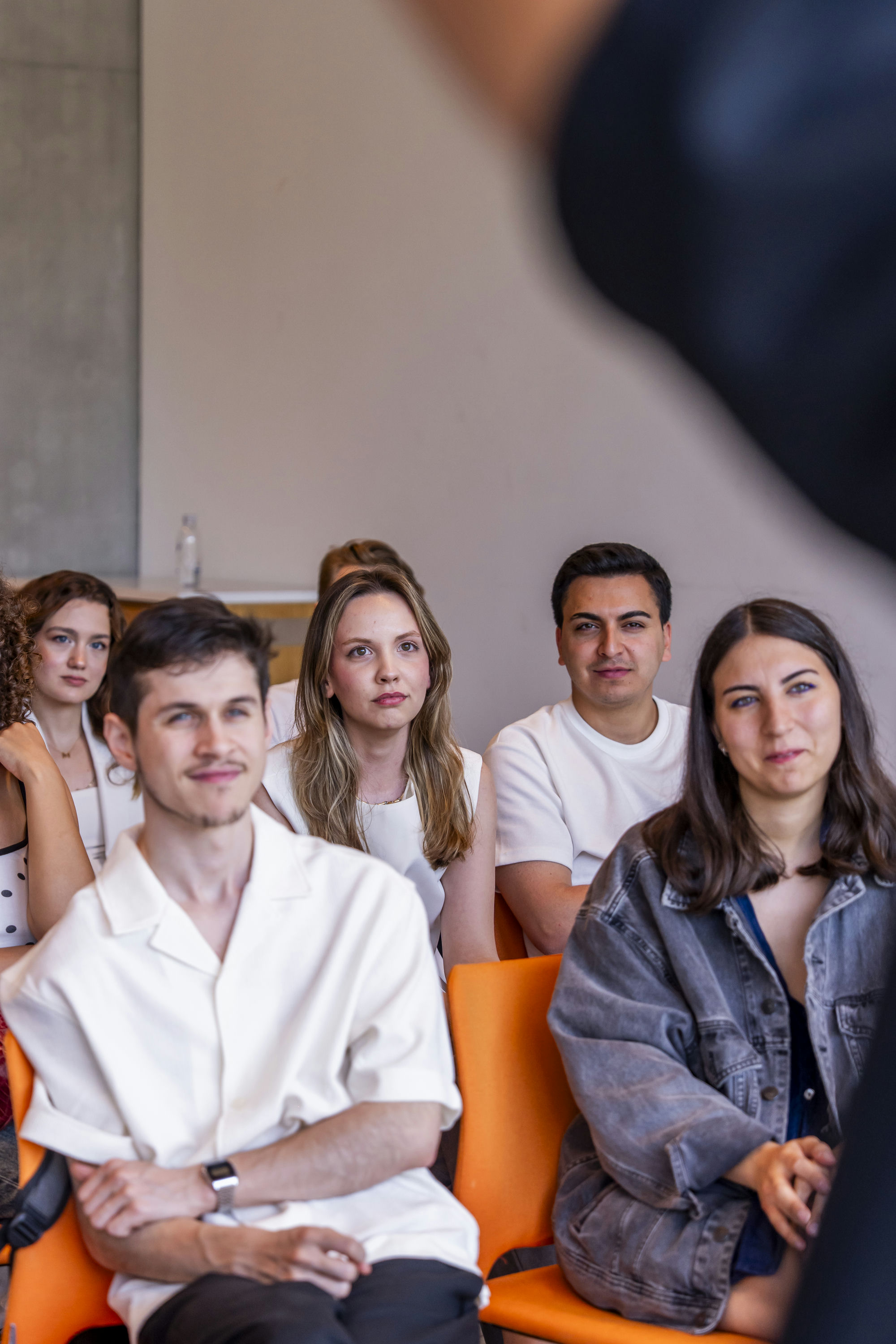 GİRVAK fellows at an event